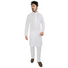 Authentics Kurta Pyjama Set White-KPRRLN-38