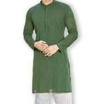 Authentics Kurta Pyjama Set Green-KPDU57072GRN-38