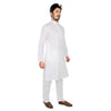 Authentics Kurta Pyjama Set White-KPRREM-38