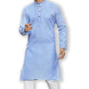 Authentics Kurta Pyjama Set Blue-KPRRSLBL-38