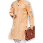 Authentics Kurta Pyjama Set Orange Peach