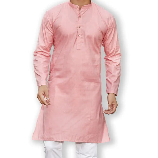 Authentics Kurta Pyjama Set Pink-KPSGSLPI-38