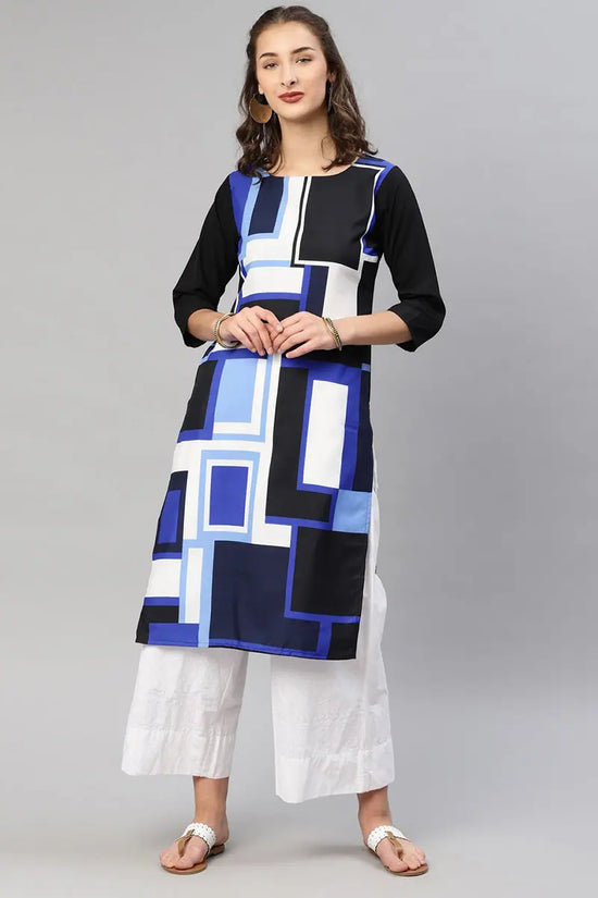 Women Multi Color Printed A Line Kurta