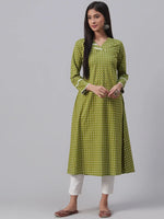 Ahika Women's Cotton Printed Kurta-VCK1843_L