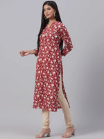 Ahika Women's Cotton Printed Kurta-VCK1871_L