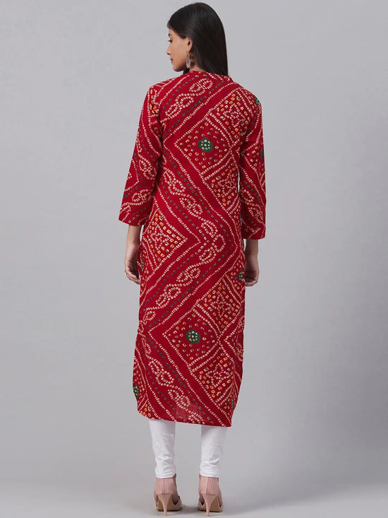 Ahika Women's Cotton Printed Kurta-VCK1832_L