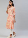 Ahika Women's Cotton Printed Kurta-VCK8013E_L