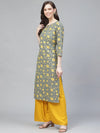 Ahika Women's Cotton Printed Kurta-VCK1755_L