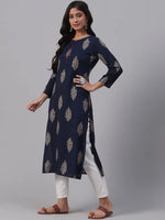 Ahika Women's Cotton Printed Kurta-VCK1825_L