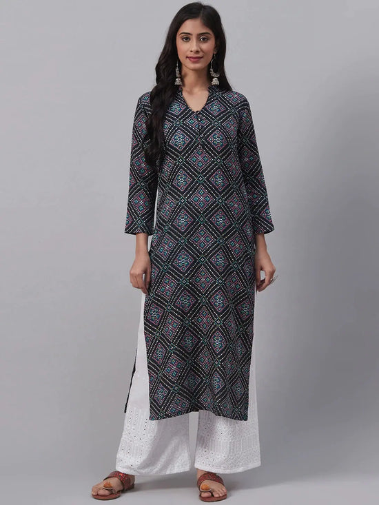 Ahika Women's Cotton Printed Kurta-VCK1860_L