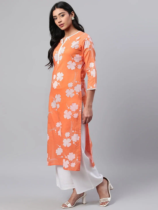 Ahika Women's Cotton Printed Kurta-VCK1780_L