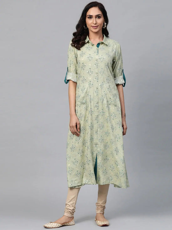 Ahika Women's Cotton Printed Kurta-VCK1788_L