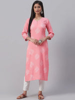 Ahika Women's Cotton Printed Kurta-VCK1846_L