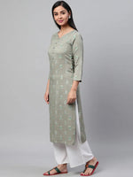 Ahika Women's Cotton Printed Kurta-VCK1783_L