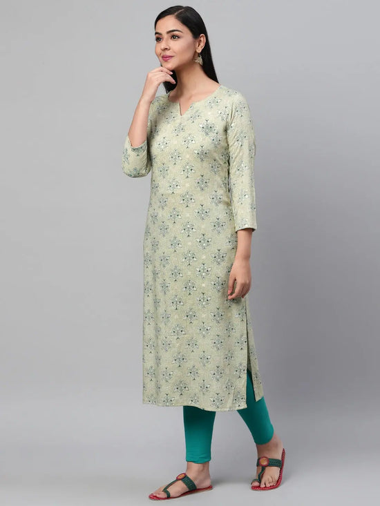 Ahika Women's Cotton Printed Kurta-VCK1800_L