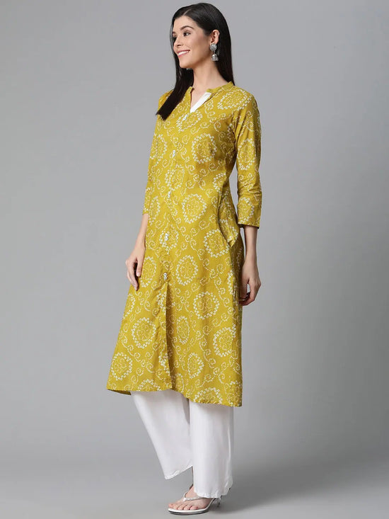 Ahika Women's Cotton Printed Kurta-VCK1895_L