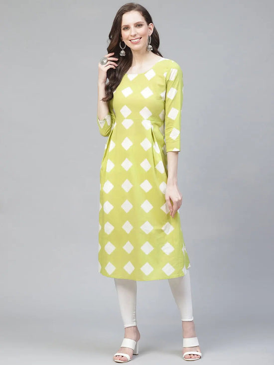 Ahika Women's Cotton Printed Kurta-VCK1763_L