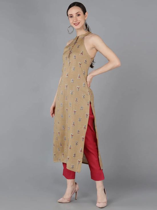 Ahika Women Cotton Geometric Printed-VCK8510A_L