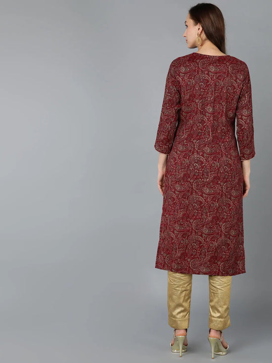 Ahika Women Silk Blend Paisley