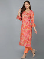 Ahika Women Silk Blend Floral-VCK9139_3XL