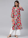 Ahika Women's Cotton Printed Kurta-VCK1141_3XL