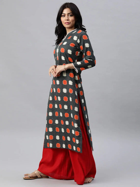 Ahika Women's Cotton Printed Kurta-VCK1705_L