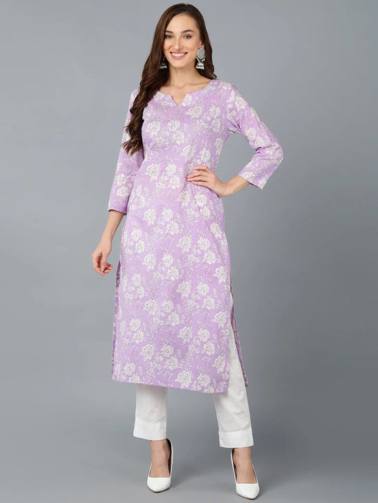 Ahika Women Cotton Blend Floral-VCK9149_3XL