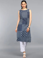 Ahika Cotton Printed Kurta-VCK8458G_L