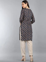 Ahika Cotton Printed Kurta-VCKSL8219G_L