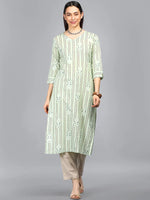 Ahika Cotton Printed Kurta-VCKSL8162G_L