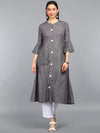 Ahika Cotton Printed Kurta-VCK8026G_L