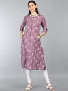 Ahika Cotton Printed Kurta-VCK8426G_L