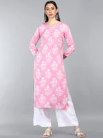 Ahika Cotton Printed Kurta-VCK1837G_L