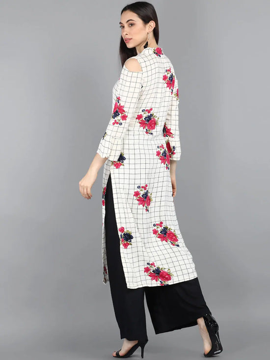 Ahika Cotton Printed Kurta-VCK1896G_L