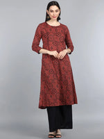 Ahika Cotton Printed Kurta-VCK8431G_L