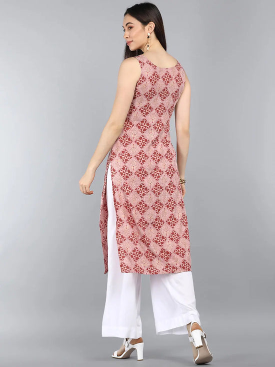 Ahika Cotton Printed Kurta-VCK8475G_L