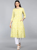 Ahika Cotton Printed Kurta-VCK8432G_L