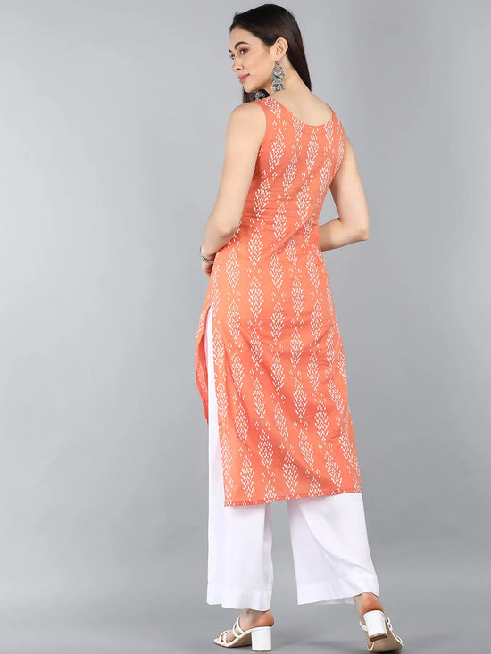 Ahika Cotton Printed Kurta-VCK8476G_L