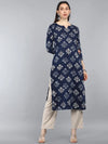 Ahika Cotton Printed Kurta-VCK1890G_L