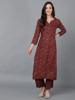 Ahika Women Cotton Blend Paisley