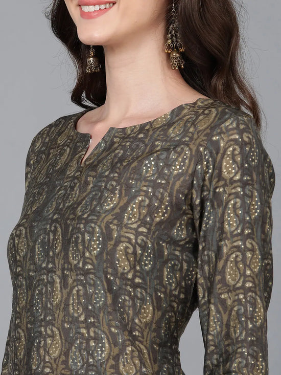 Ahika Women Poly Silk Paisley-VCK8743_XS