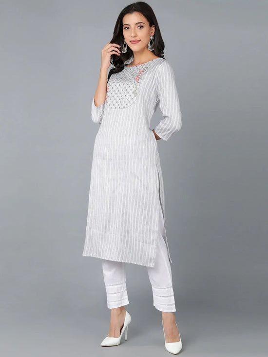 Ahika Women Cotton Yoke Design-VCK8916_S