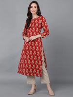 Ahika Women Cotton Floral Printed-VCK8734_XS