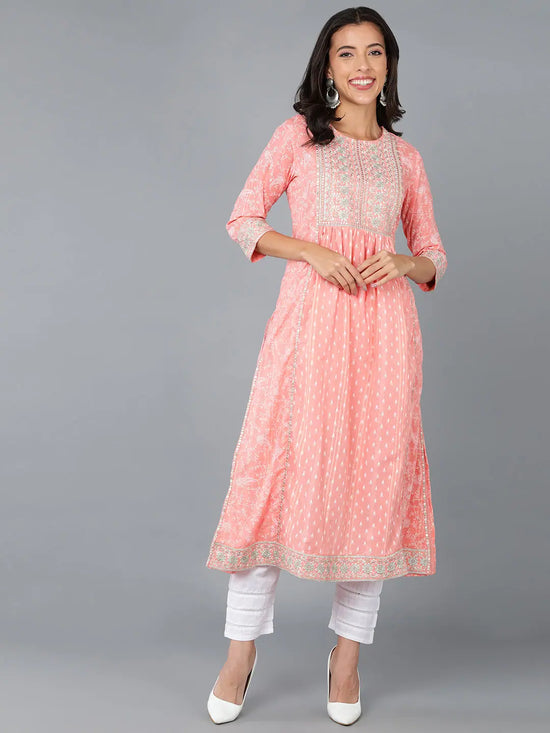 Ahika Women Cotton Yoke Design-VCK8986_L