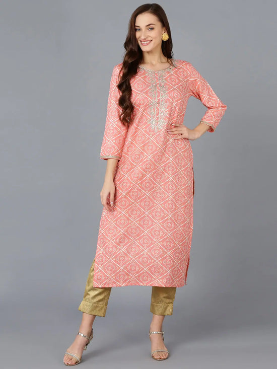 Ahika Women Cotton Blend Embroidered-VCK9084_3XL