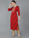 Ahika Women Viscose Rayon Geometric Kurta-VCK8881_3XL