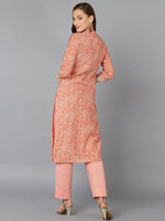 Silk Blend Ethnic Printed Kurta Kurta