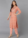 Silk Blend Ethnic Printed Kurta Kurta