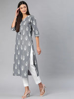 Ahika Women's Cotton Printed Kurta Palazzo Set-VKSET1058S_L