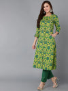 Ahika Women Pure Cotton Floral Printed Kurta-VKSKD1734_XS